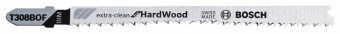 Пильное полотно T 308 BOF Extraclean for Hard Wood 3 пилки в упаковке 2608636639