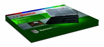 Контейнер Bosch Lidbox для мелких деталей на крышку зеленого кейса SystemBox 1600A019CG (1.600.A01.9CG) фото