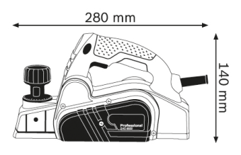 0601596000 Рубанок Bosch GHO 6500 Professional (0.601.596.000) БОШ