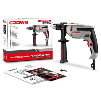 Дрель ударная CROWN CT110129 в интернет магазине с доставкой по Москве
