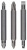 Набор из 3 двухсторонних насадок PH1, PZ1, S 0,6x4,5 PH2, PZ2, S 1,0x5,5 60 mm 2607001745