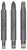 Набор из 3 двухсторонних насадок S 1,2x6,5, S 0,6x4,5, S 0,8x5,5 PZ1, PZ2, PZ3 60 mm 2607001747
