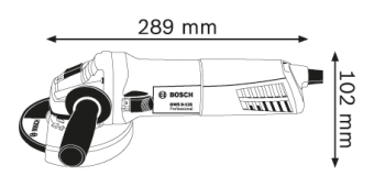 Угловая шлифмашина Bosch GWS 9-125 Professional 06017910R0 (0.601.791.0R0) БОШ