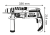 Профессиональная ударная дрель Бош/ Bosch GSB 19-2 RE Professional 060117B500 (0.601.17B.500) в интернет магазине с доставкой по Москве