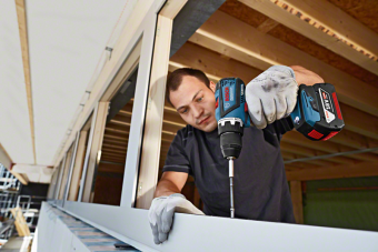 Аккумуляторная дрель-шуруповёрт Bosch GSR 18 V-EC Professional Solo 06019E8100 (0.601.9E8.100) в интернет магазине с доставкой по Москве