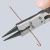 Круглогубцы с режущей кромкой фосфатированные, черного цвета 130 мм Knipex KN 1901130SB Круглогубцы с режущей кромкой фосфатированные, черного цвета 130 мм Knipex KN 1901130SB