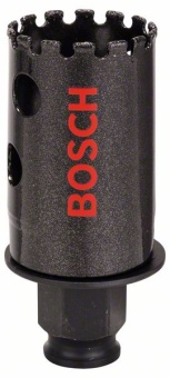 Алмазная коронкаBOSCH (БОШ) по керамической плитке, мрамору, граниту, шиферу  Diamond for Hard Ceramics для мокрого сверления 32 mm, 1 1/4" 2608580306