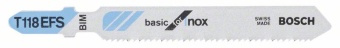 Пильное полотно T 118 EFS Basic for Inox 2608636497