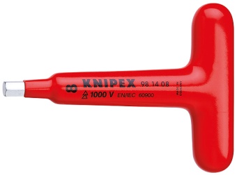 Отвертка для винтов с профилем "внутренний шестигранник" 120 мм Knipex KN 981406