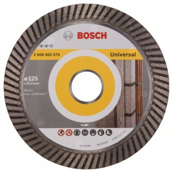    Expert for Universal Turbo 125 x 22,23 x 2,2 x 12 mm 2608602575 (2.608.602.575)