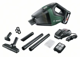 строительные 06033B9101 Пылесос Bosch UniversalVac 18 set с аккумулятором 0.603.3B9.101 БОШ