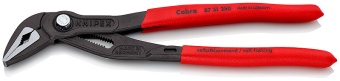 KNIPEX Cobra ES фосфатированные, серого цвета 250 мм KN 8751250SB