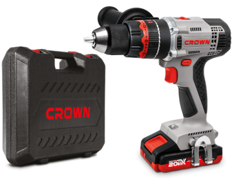 Аккумуляторный ударный шуруповерт Crown CT21075HMX-2 BMC купить