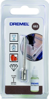 СВЕРЛО ДЛЯ СТЕКЛА DREMEL® 1 шт (662) 26150662JA купить с доставкой