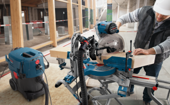 строительные 06019C3000 Строительный пылесос для влажного/сухого мусора Bosch / БОШ GAS 35 L SFC+ Professional 0.601.9C3.000) БОШ