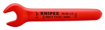 Ключ 1/2 дюйма гаечный рожковый Knipex KN 98001/2"