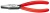 Плоскогубцы с гладкими губками  160 мм Knipex KN 2001160