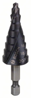 Ступенчатое сверло HSS-AlTiN 4 - 20 mm, 70,5 mm 2608588070