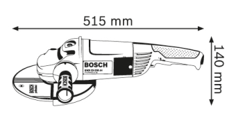 0601882103   /  Bosch GWS 22-230 H Professional 0.601.882.103 