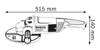 0601882103 Угловая шлифмашина / болгаргка Bosch GWS 22-230 H Professional 0.601.882.103 БОШ