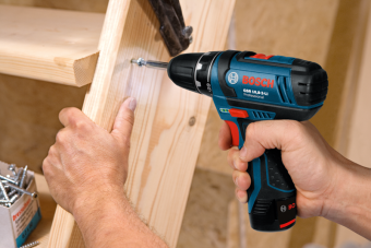 Дрель-шуруповёрт Bosch GSR 12V-15 Professional в кейсе L-boxx с аккумуляторами 0601868109 ( 0.601.868.109) в интернет магазине с доставкой по Москве