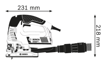 0601518001 Лобзик Bosch GST 160 BCE Professional 0.601.518.001 в интернет магазине с доставкой по Москве